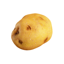 Pommes de terre lavées